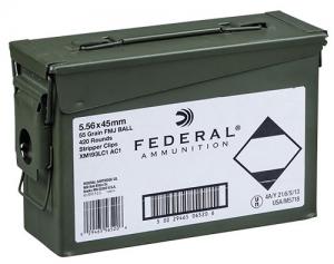 Federal XM193 55 Grain Full Metal Jacket Brass 5.56 420Rds XM193LC1AC1