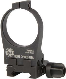Night Optics WM-D14 PVS-14 Quick Release Weapon Mount, Black WM-D14