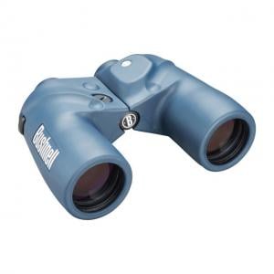 New Bushnell Marine 7x50 Porro Binoculars with Grid Reticle, Illum. Compass, Black, 137500 029757137500