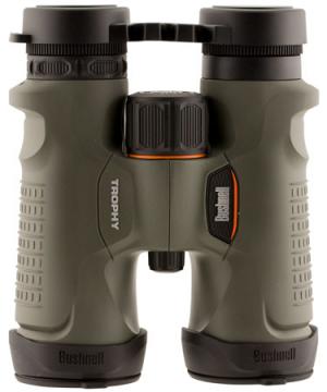 Bushnell 334208 Trophy 8x 42mm 395 ft @ 1000 yds FOV 17.5mm Eye Relief Green Rubber Armor