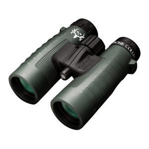 Bushnell 10 x 42 Trophy Roof Binoculars with Deluxe Harness (Green, Bone Collector Edition) in Realtree AP 029757342102