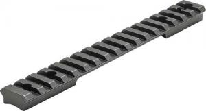 Leupold Backcountry Cross-Slot Picatinny Rail, Weatherby Mark 5/Vanguard, Long Action, 1 piece, Matte 171354