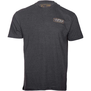 Men's Leupold Badge T-Shirt Large Charcoal