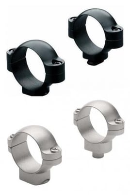 Leupold Standard Riflescope Ring, 1in, Extension, Low, Matte Black, 49910