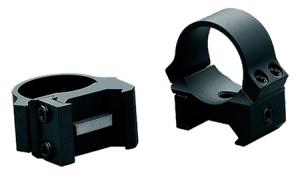 Leupold 54149 PRW Ring Set 1" Dia Medium Black Matte