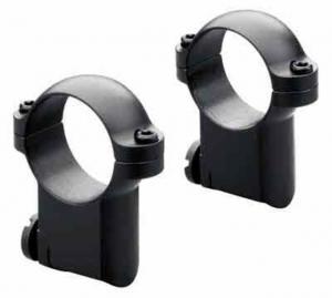 Leupold RM Rimfire No Tap Ring Mount, 11mm, 0.85in Height, 1in Tube, Glossy Black, Medium 54231