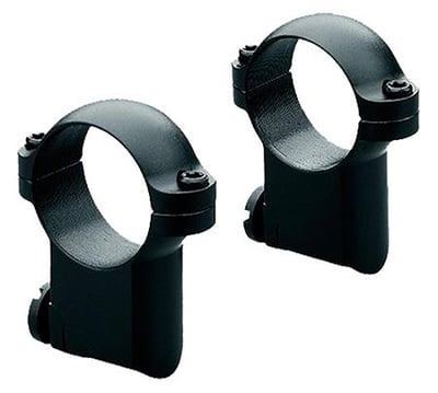 Leupold 54360 CZ Ring Set 1" Dia Medium Black Matte