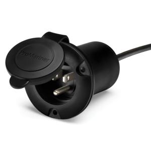 ProMariner Universal AC Plug Holder, Black, 51300