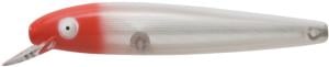 Bomber Saltwater SW Windcheater, 4-1/2in, 3/4oz, Silver/Red Head, BSWW6315 BSWW6315
