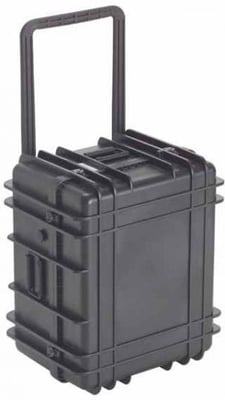 Underwater Kinetics 1322 Loadout Case, Wheels, Foam, Black 506822