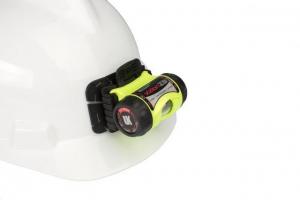 Underwater Kinetics 3AAA eLED Vizion I Headlamp, w/Helmet Mounting Plate, Safety Yellow, 517046