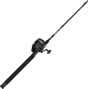 Zebco 808 Spincast Combo, All Metal Gears, 145/20 Cap w/ 2 Piece Medium-Heavy Rod, 7ft, 808J702MH.NS3 808J702MHNS3