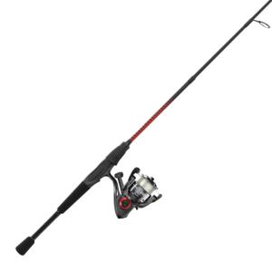 Zebco Verge Spin Combo Rod, 7ft, Medium, Fast, 2 Pieces, VERGE40702M.NS3 VERGE40702MNS3