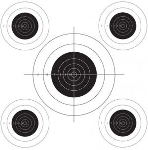 Lyman 4320075 Bullseye Target Roll 1