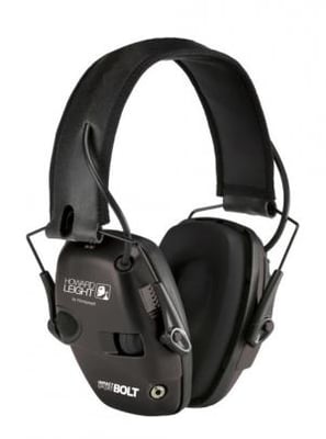 Howard Leight Impact Sport Bolt Electronic Earmuff, Black,One size fits most, R-02525 R02525
