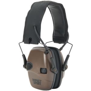 Howard Leight Impact Sport Flat Dark Earth Earmuff Bluetooth 21dB NRR R-02549