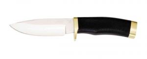 Buck Knives Vanguard Fixed Blade Knife, Black Rubber Handle, 0692BKS2615 0692BKS