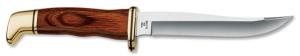 Buck Knives Pathfinder, Cocobolo Handle, Plain, Leather Sheath, NO 105BRS
