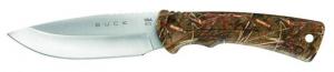 Buck Knives BuckLite Max Small Muddy Water Fixed Blade Knife, 3.25in, Stainless Steel, Standard Edge, Muddy Water Alcryn Handle, 10574 033753132537