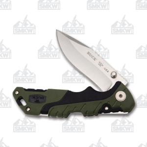 Buck Knives Pursuit Small Drop Point Lockback 420 HC Stainless Steel Blade Glass Filled Nylon & Versaflex Handle 0661GRS