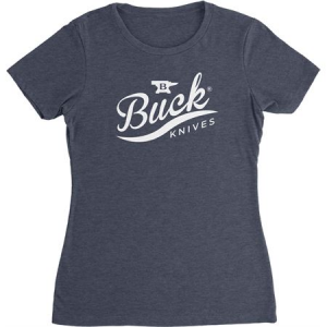 Buck 12372 Womens T-Shirt Navy XL