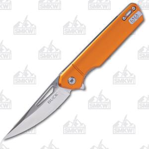 Buck 239 Infusion Orange Aluminum Assisted Foldng Knife 0239ORS