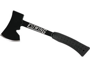 Estwing Camper's Axe 3.25 Stainless Steel Blade 14" Overall Length Nylon Vinyl Handle - 538946" 034139612001