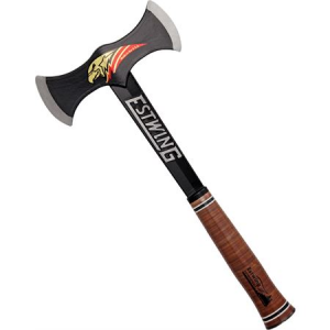 Estwing Axes DBA Black Eagle Double Bit Axe with Steel Construction ESEDBA