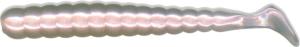 Slider Bass/Walleye Grub 3in Pearl White 13/pack, SBG3-W