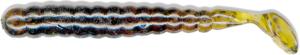 Slider Bass/Walleye Grub 3in Green Pumpkin 13/pack, SBGG817-W