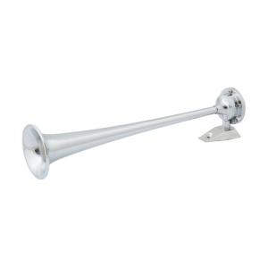 Marinco Chrome Plated Single Trumpet Air Horn 12V, 10105 10105