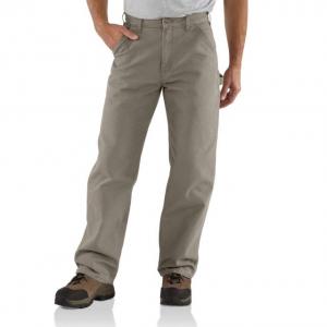 Carhartt Washed Duck Work Dungaree for Mens, Desert, 31/30, B11-DES-30-31