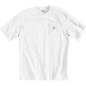 Carhartt Men's Workwear Pocket T-Shirt (Adult) - White 610K87