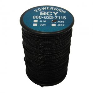BCY Power Grip Serving, Black .025 50 yds., 65810