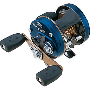 Abu Garcia 1292714 Ambassadeur C4 Baitcast Round Reel 5600, 6.3:1 Gear Ratio, 5 Bearings, 30" Retrieve Rate, 15 lb Max Drag, RH