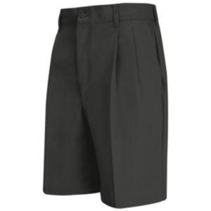 Red Kap Pleated Front Short, Men, Charcoal, 3309 PT34CH3309