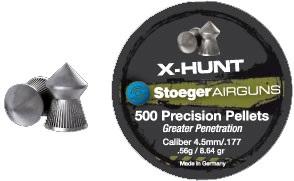 STOEGER Pellet - X-Hunter .177 500ct 037084303703