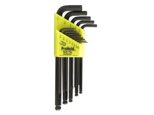 Bondhus Pro Hold Ball End Hex Wrench Set .050 to 3/8" - 643614" 037231749378