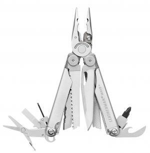 Leatherman Wave Plus Multi-Tool | Silver | Leather/Stainless Steel | LAPoliceGear.com WAVEPLUS_002