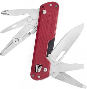 Leatherman Free T4 Multi-Tool, Crimson, 832869