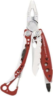 Leatherman Skeletool RX No Sheath Knife, Red, 832306