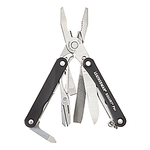 Leatherman Tool Co Squirt PS4-Black/Peg 831194