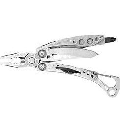 LEATHERMAN Skeletool Multi-Tool, Silver, 7 Tools 037447250040
