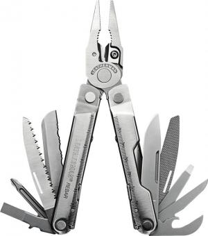 Leatherman Rebar 17-in-1 Multi-Tool w/420HC Straight/Serrated Blade, Molle Black Sheath 831554 831554
