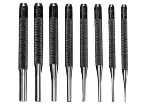 General Tools Drive Pin Punch Set 8-Piece Steel - 236212