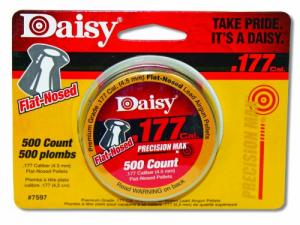 Daisy 7597 .177 (4.5mm) Caliber Flat Pellets Silver - Air Gun And Accessories at Academy Sports 987597-001