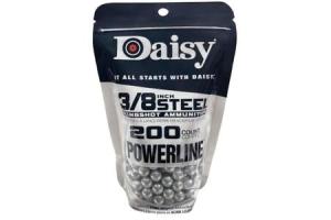 Daisy Outdoor 3/8in Slingshot Steel Ball Ammo 200 Count 