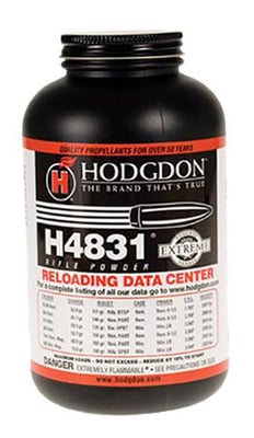 Hodgdon 48318 Extreme H4831 Smokeless Magnum Rifle Power 8lbs 1 Canister 039288501008