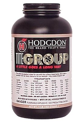 Hodgdon TG1 Titegroup Pistol/Shotgun 1 lb 1 Canister 