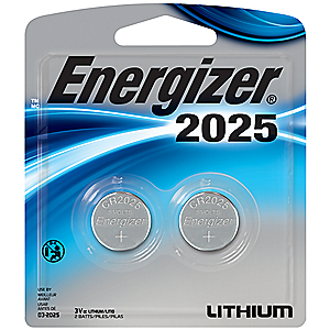 Energizer 2025 Lithium Button Battery 039800032836